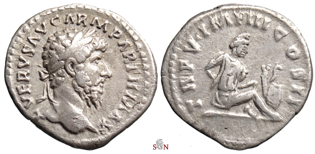 Lucius Verus Denarius Parthia RIC 540 Roman Imperial Coins