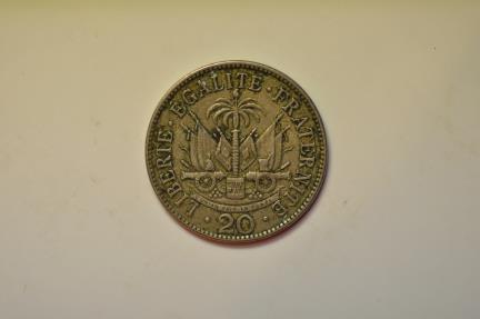 Haiti 20 Centimes 1907 North Central American And Caribbean Coins