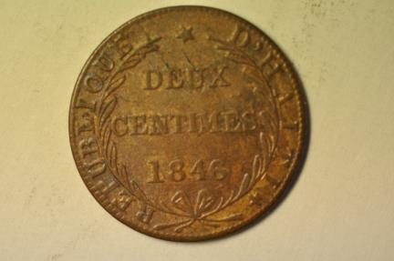 Haiti Copper Centimes An North Central American And