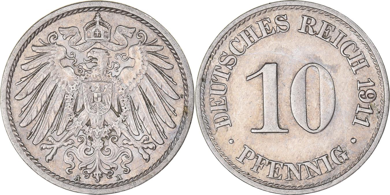 Coin Germany Empire Pfennig European Coins