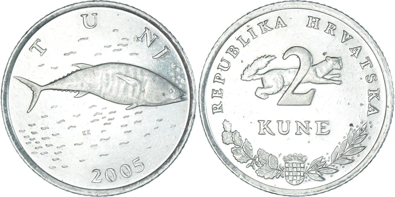 Coin Croatia Kune European Coins