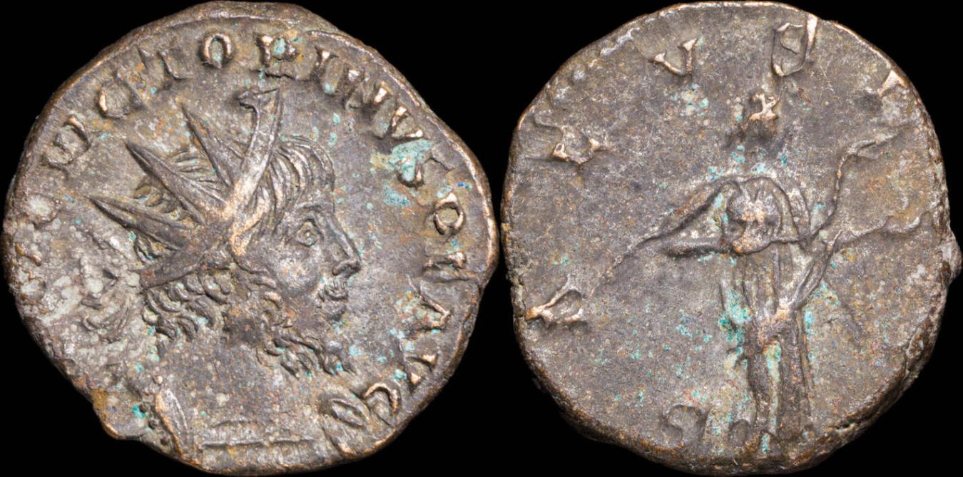 Victorinus Antoninianus Salvs Avg Mm Gr Ancient Coins