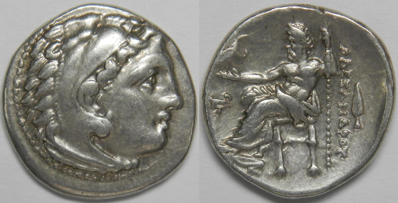 Kingdom Of Macedon Philip Iii Arrhidaios Ar Drachm Bc