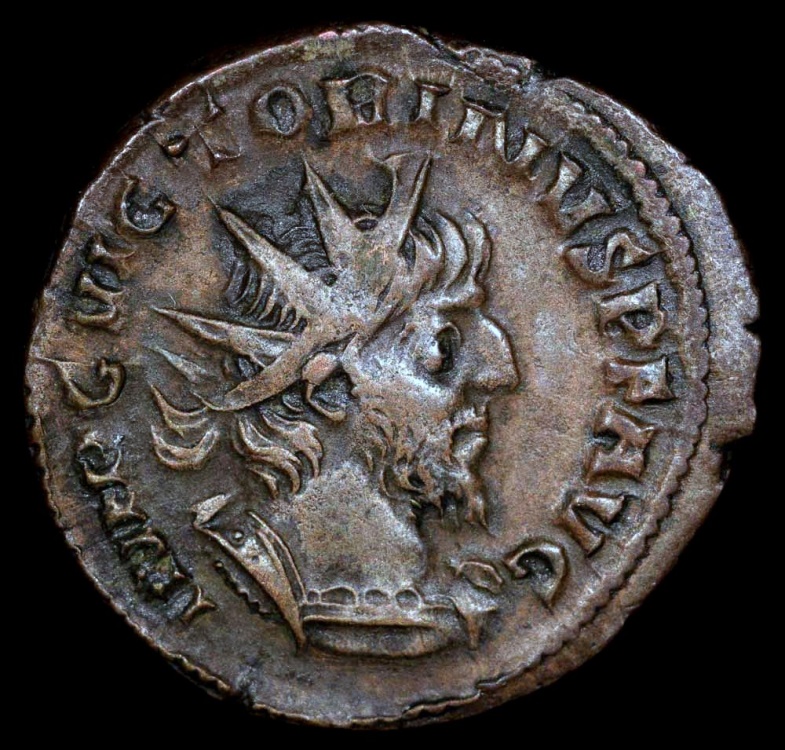 Victorinus Antoninianus Salvs Avg Mainz Or Trier Mint Roman