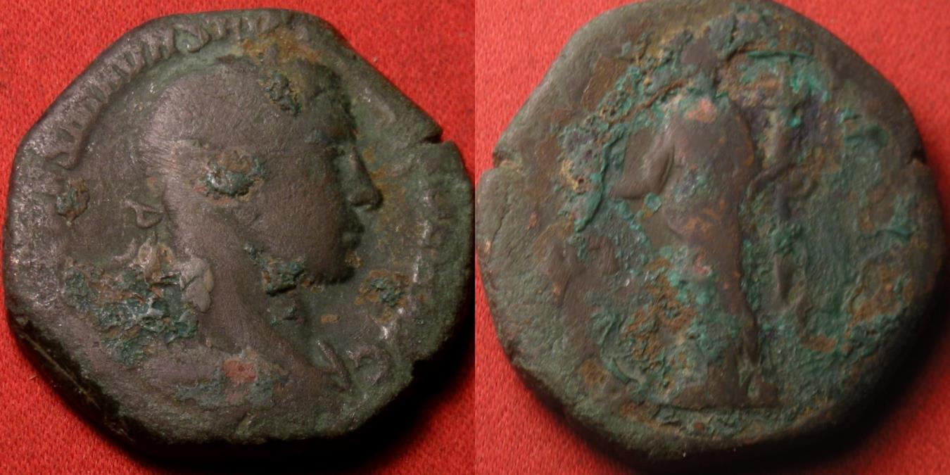 Severus Alexander Ae Sestertius Providentia Avg Providentia Standing