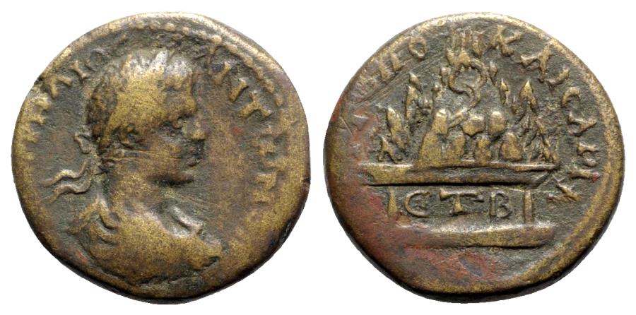 Elagabalus Cappadocia Caesarea Roman Provincial Coins