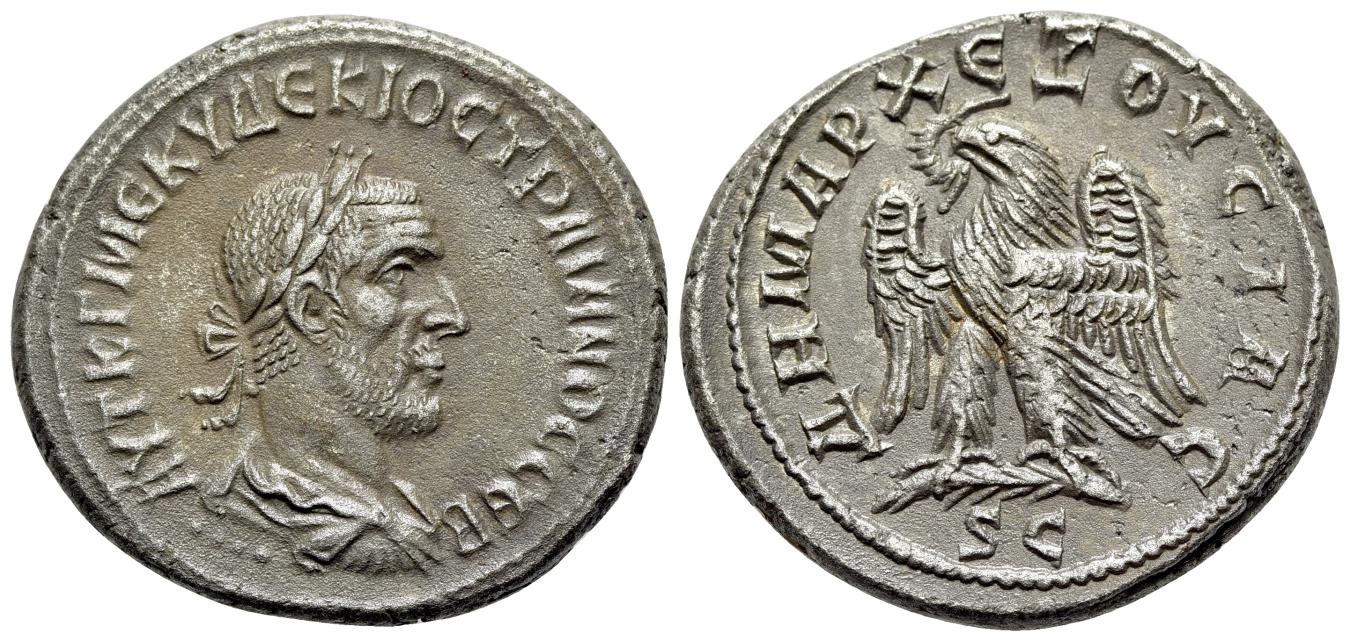 Trajan Decius 249 251 Seleucis And Pieria Antioch AR Tetradrachm R