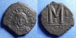 Ancient Coins - Byzantine Empire, Tiberius III 698-705, Bronze Follis