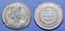 Ancient Coins - Roman Empire, Constantius II 337-361, Silver Siliqua