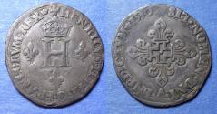 World Coins - France, Henri II 1547-1559, Silver Gros