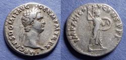 Ancient Coins - Roman Empire, Domitian 81-96, Silver Denarius