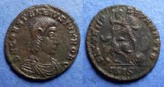 Ancient Coins - Roman Empire, Constantius Gallus 351-354, Bronze Half Centenionalis