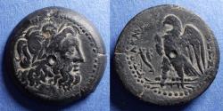Ancient Coins - Egypt, Ptolemy II 285-246 BC, Bronze AE24 - Obol