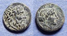 Ancient Coins - Aeolis, Autocane Circa 250 BC, Bronze AE9