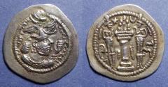 Ancient Coins - Sassanian Kingdom, Peroz 459-484, Silver Drachm
