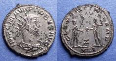 Ancient Coins - Roman Empire, Probus 276-282, Silvered bronze Antoninianus