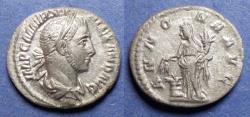 Ancient Coins - Roman Empire, Severus Alexander 222-235, Silver Denarius