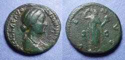 Ancient Coins - Roman Empire, Sabina 128-137, Bronze Aes