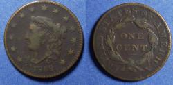Us Coins - United States,  1832,  Coronet Head Cent