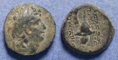 Ancient Coins - Seleucid Kingdom, Tryphon 142-138 BC, Bronze 17mm