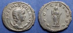 Ancient Coins - Roman Empire, Herennia Etruscilla 249-251, Silver Antoninianus