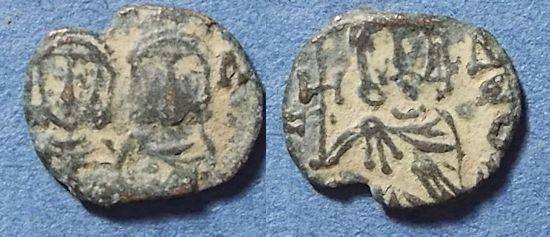Ancient Coins - Byzantine Empire, Constantine V 741-775, Follis