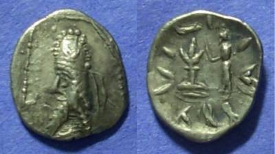Ancient Coins - Persis - Darev II Circa 100-1BC Hemidrachm