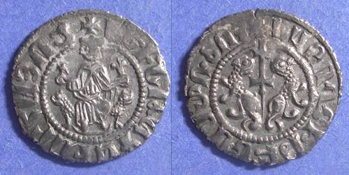 Ancient Coins - Armenia, Levon 1198-1217, Tram