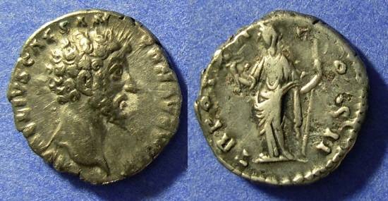 Ancient Coins - Marcus Aurelius (as Caesar) 138-161 Denarius