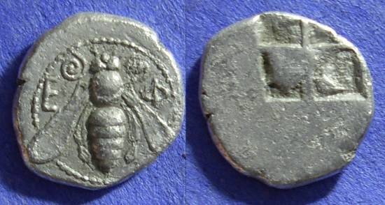 Ancient Coins - Ephesos - Drachm 500-420 BC