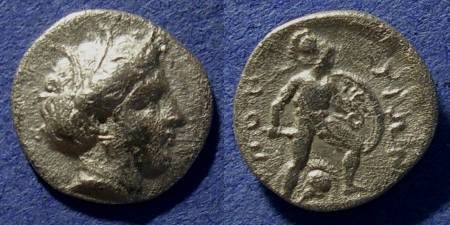 Ancient Coins - Lokris,  380-338 BC, 1/4 Stater