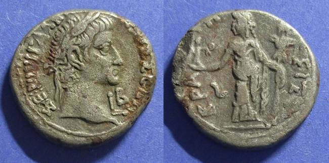 Ancient Coins - Roman Egypt, Galba 68-9, Tetradrachm