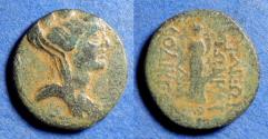 Ancient Coins - Seleucis & Pieria, Laodiocea, Pseudo-Autonomous Struck 5-4 BC, Bronze AE21