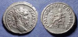 Ancient Coins - Roman Empire, Septimius Severus 193-211, Silver Denarius