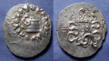 Ancient Coins - Mysia, Pergamon 123-104 BC, Silver Cistophoric Tetradrachm