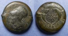 Ancient Coins - Sicily, Syracuse, Dionysios 405-367 BC, Bronze Drachm
