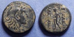 Ancient Coins - Seleucid Kingdom, Alexander I Balas 152-145 BC, Bronze AE17