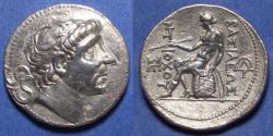 Ancient Coins - Seleucid Kingdom, Antiochos II 261-246 BC, Silver Tetradrachm