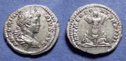 Ancient Coins - Roman Empire, Caracalla 198-217, Silver Denarius