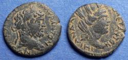 Ancient Coins - Mesopotamia, Carrhae, Caracalla 198-217, AE19