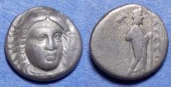 Ancient Coins - Satraps of Caria, Maussolos 377-353 BC, Silver Drachm
