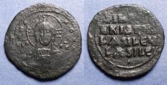 Ancient Coins - Byzantine Empire, Anonymous Class A2 Follis, Circa 1025