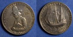Us Coins - United States,  1920,  Pilgrim Tercentenary Half