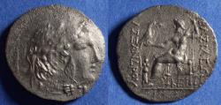 Ancient Coins - Kings of Thrace: Kavaros, In the name of Alexander III Struck 225-215, Tetradrachm