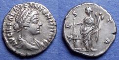 Ancient Coins - Roman Empire, Lucilla 164-182, Silver Denarius