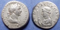 Ancient Coins - Cappadocia, Caesarea, Trajan 98-117, Silver Didrachm