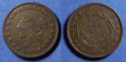 Us Coins - United States, Hard Times Token 1837,