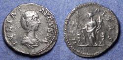 Ancient Coins - Roman Empire, Julia Domna ( Imitative ? ) 193-217, Silver Denarius