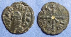 Ancient Coins - Axum, Wazena 550-570, Bronze AE16