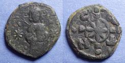Ancient Coins - Byzantine Empire, Nicephorus III 1078-81, Bronze Follis